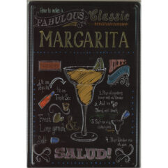 Metallskylt Margarita (20x30 cm)