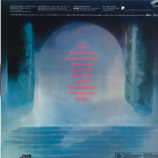 LP Kiss - Love Gun (Färgad Vinyl) + Poster - Bild 2
