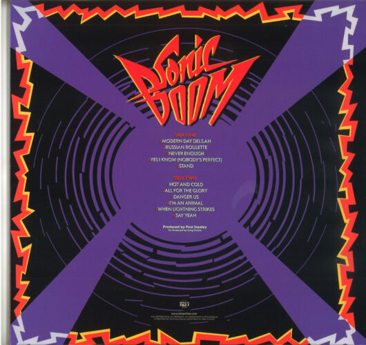 LP Kiss Sonic Boom (Färgad Vinyl) - Bild 3