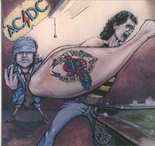 AC/DC Dirty Deeds Done Dirt Cheap (Färgad Vinyl )