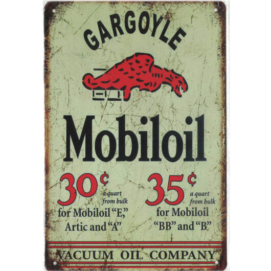 Gargoyle Mobiloil (20x30 cm)