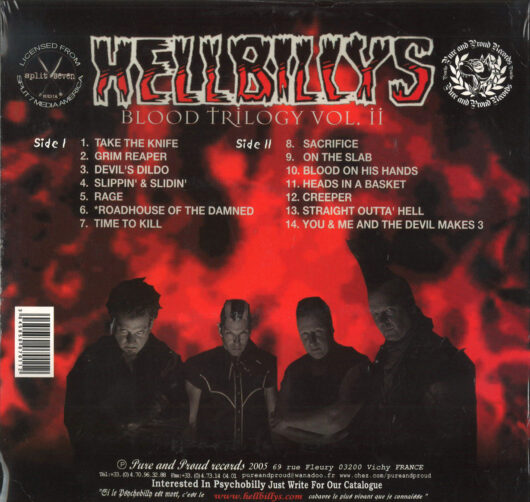 LP Hellbilys - Blood Trilogy Vol II - Bild 2