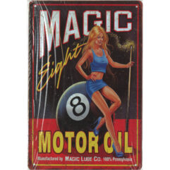 Magic Eight Motor Oil (20x30 cm)