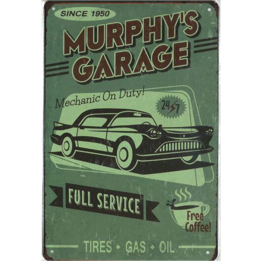 Murphys Garage (20x30 cm)