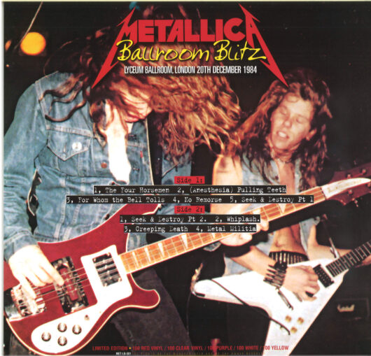 LP Metallica Ballroom Blitz ( Gul Vinyl) - Bild 3