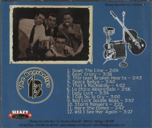 CD The Beerbellys - Thirteen Broken Hearts - Bild 2