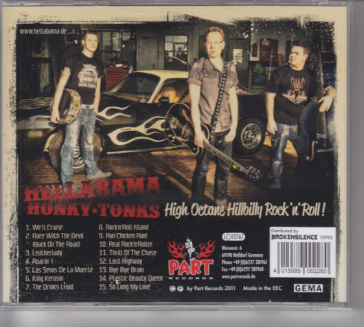 CD Hellabama Honky Tonks - High Octane Hillbilly Rock n Roll - Bild 2