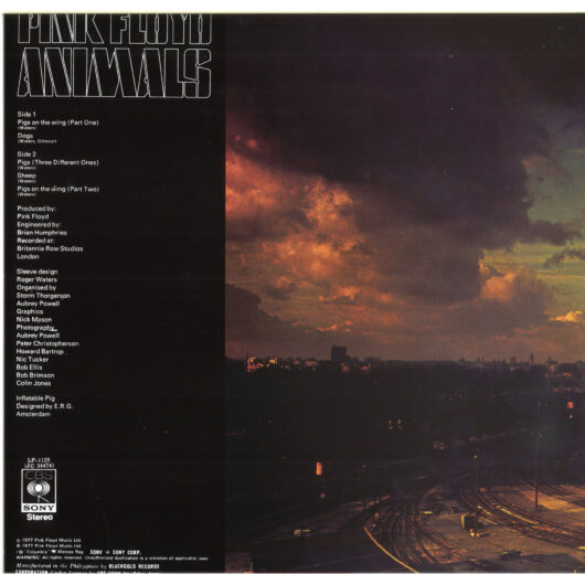 LP Pink Floyd Animals (Röd Vinyl) - Bild 2