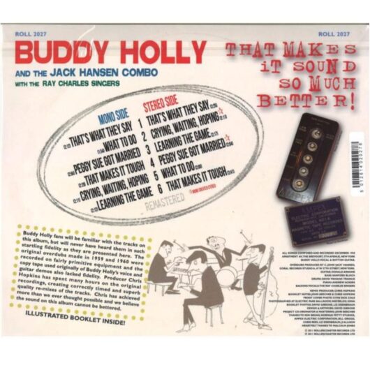 10" Buddy Holly And The Jack Hansen Combo - Bild 2