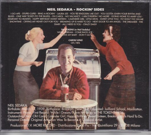 CD Neil Sedaka - Rockin Sides - Bild 2