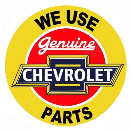 Chevrolet We Use Parts (Diameter ca 60 cm)