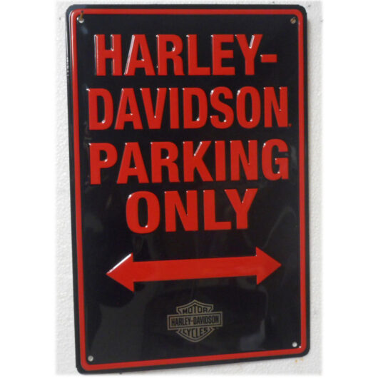 Harley-Davidson Parking Only (30x46 cm)