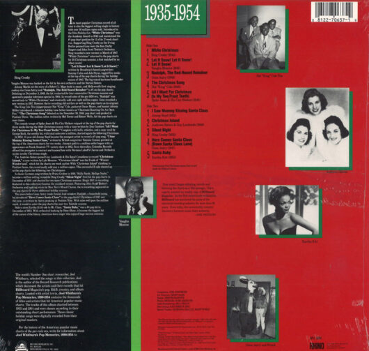 LP Christmas Hits Billboard 1935-1954 - Bild 2