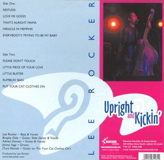 10" Lee Rockers-Upright And Kickin - Bild 2