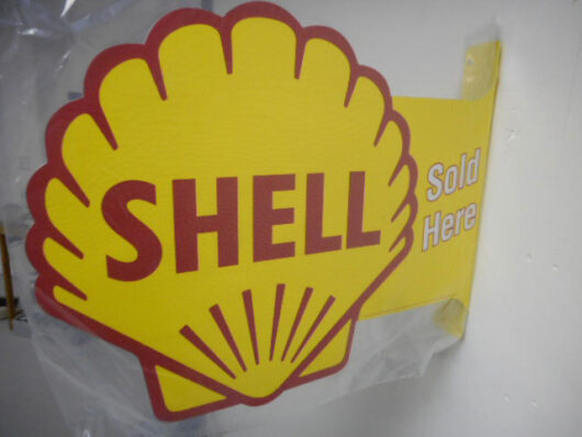 Shell Sold Here - 2-Sidig (44 x 34 cm) - Bild 2