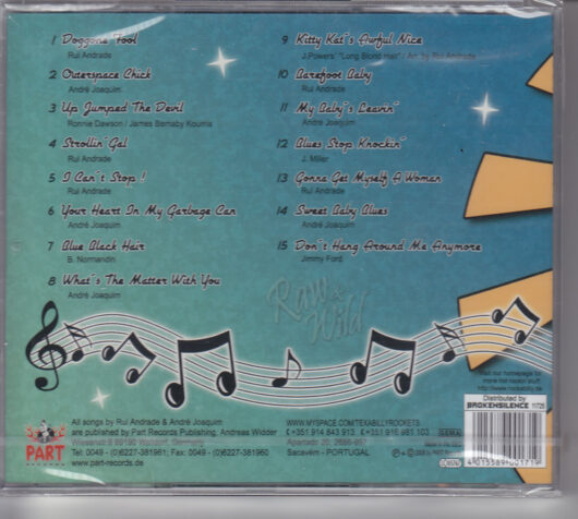 CD Texabilly Rockets Raw & Wild - Bild 2