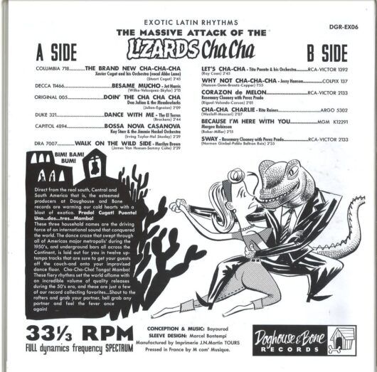 10" The Massive Attack Of The Lizards Cha Cha - Bild 2