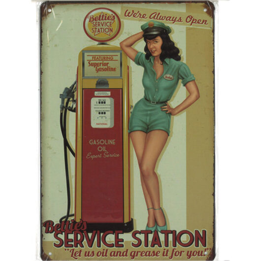 Bettie's Service Station (20x30 cm)