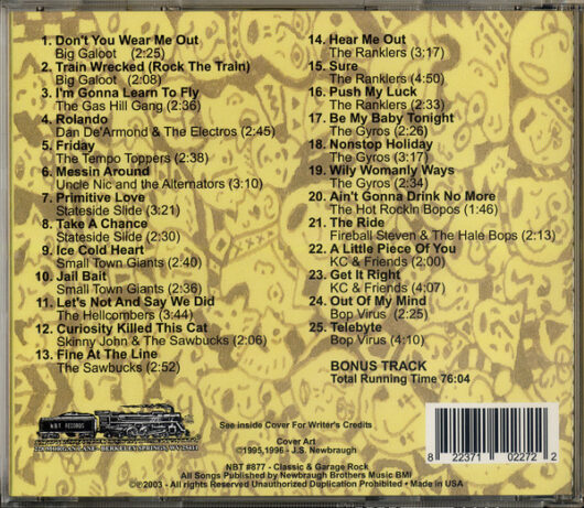 CD Don't Wear Me Out, Classic And Garage Rock From The USA And Europe - Bild 2