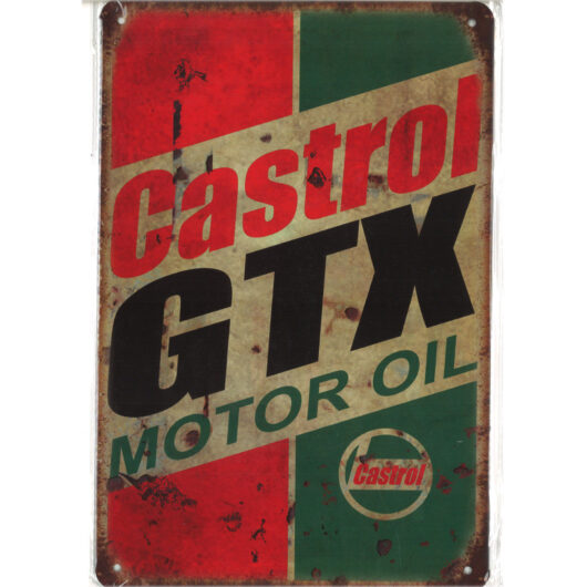 Castrol GTX Motor Oil (20x30 cm)