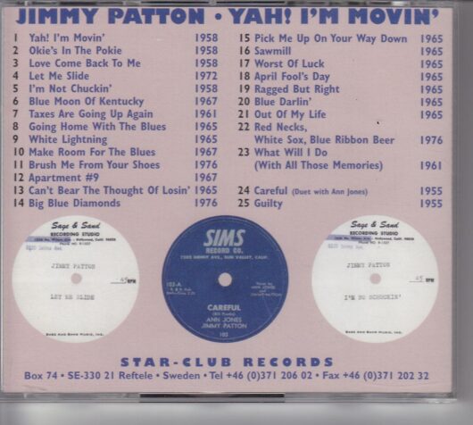 CD Jimmy Patton - Bild 2