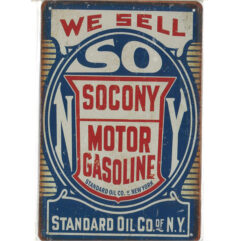 We Sell Socony Motor Gasoline ( 20x30 cm)
