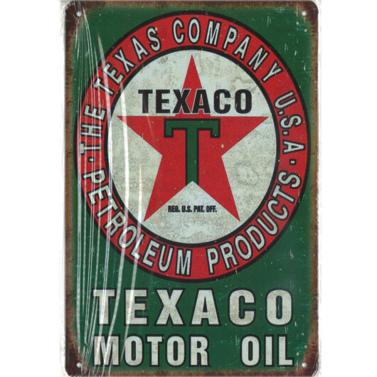 Texaco Motor Oil (20x30 cm)