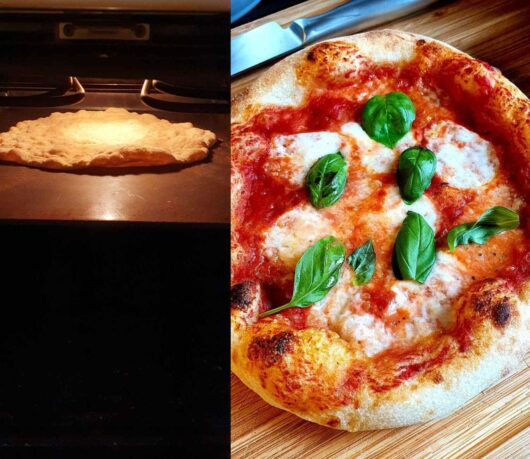Pizza/Grill-stål med kanter och Burger Smasher - Bild 10