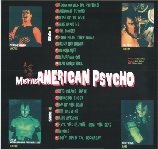 LP Misfits American Psycho (Färgad vinyl) - Bild 2
