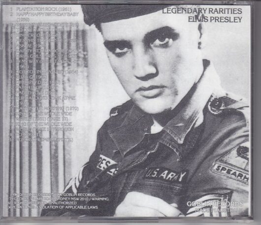 CD Elvis Presley Legendary Rarities - Bild 2