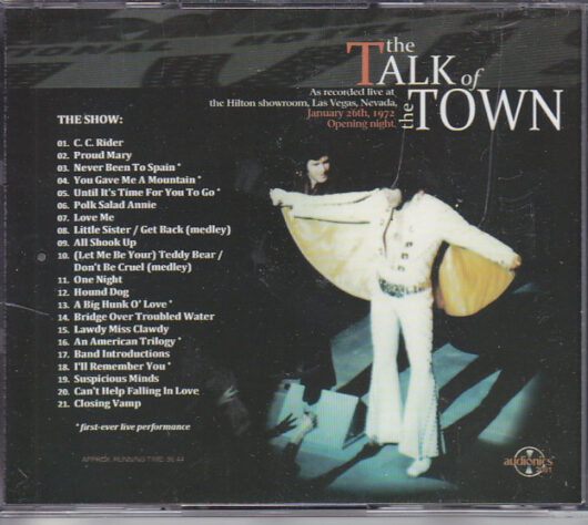 CD Elvis Presley-Talk Of The Town - Bild 2