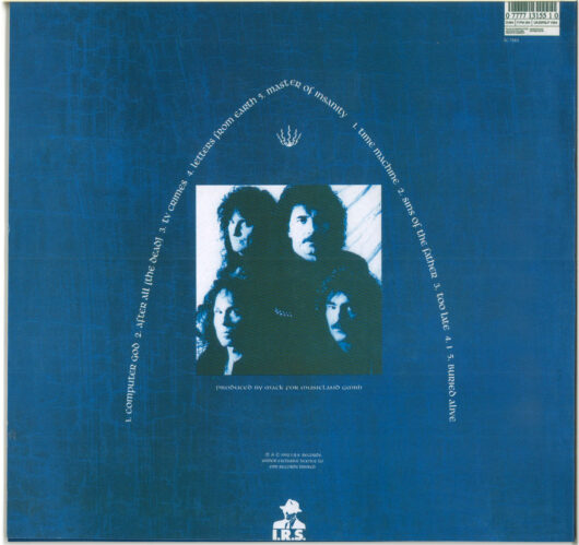 LP Black Sabbath Dehumanizer (Färgad Vinyl Blå) - Bild 2