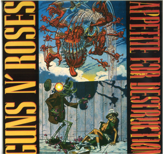 LP Guns N Roses - Appetite For Destruction (Färgad Vinyl )