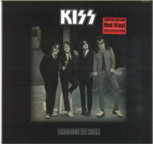 LP Kiss Dressed To Kill (Färgad Vinyl + Poster)