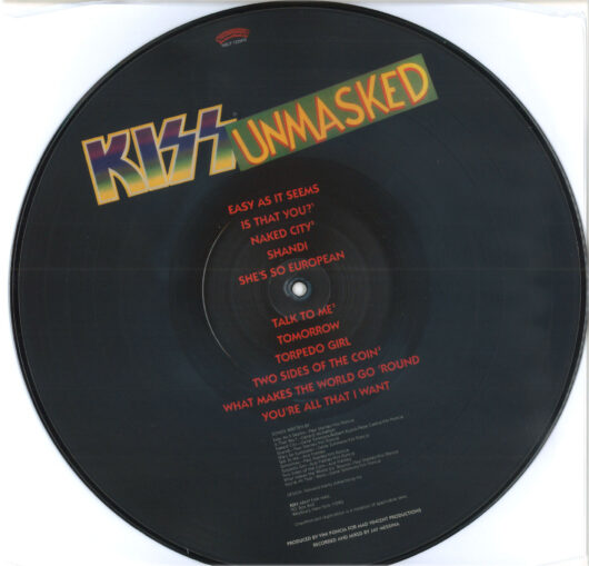 Kiss Unmasked (Med omslag) (LP) - Bild 2