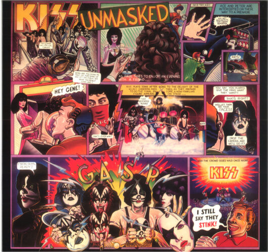 Kiss Unmasked (Med omslag) (LP) - Bild 4