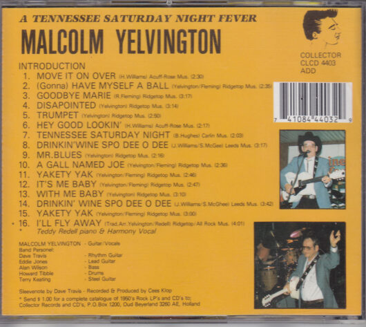 CD Malcolm Yelvington - Bild 2