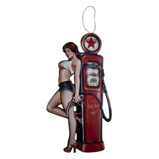 Pinuppa Gasoline Fill Here Up