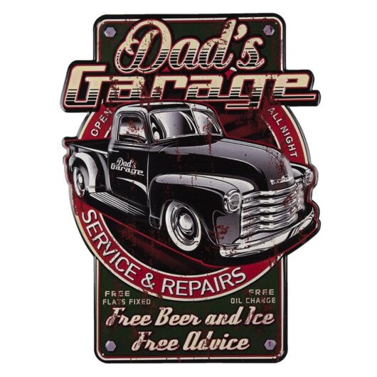 Dad's Garage (45x60 cm)