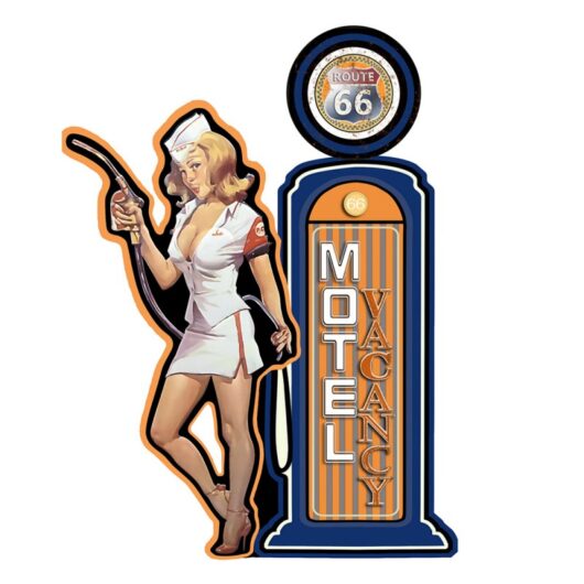 Pinuppa Hotel Vacancy Gas Pump