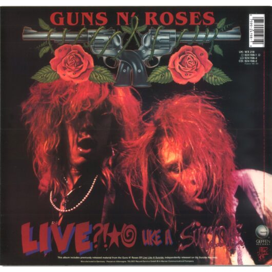 LP Guns N Roses Lies (Färgad Vinyl) - Bild 5