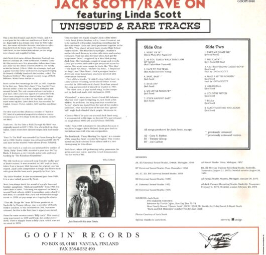 Jack Scott - Rave On - Bild 2
