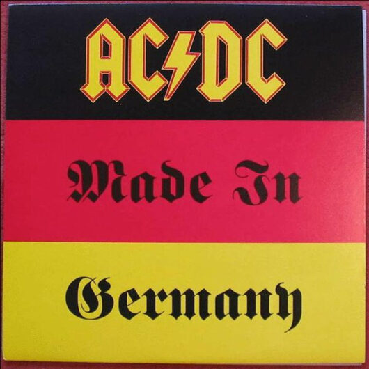 LP  AC/DC – Made In Germany (Färgad Vinyl Vit)
