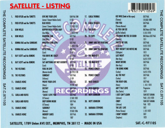 CD The Complete Satellite Recordings - Bild 2