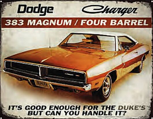 Dodge Charger 383 Magnum (38x30 cm)