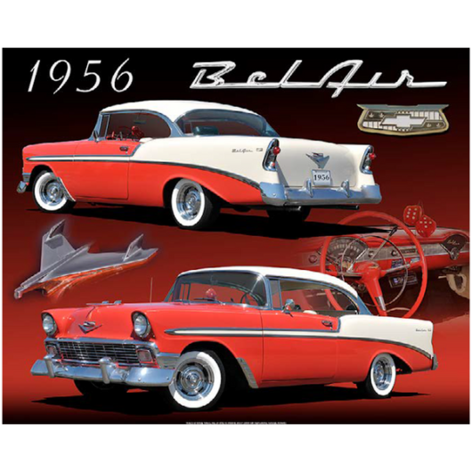 1956 Bel Air (38 x 30,5 cm)
