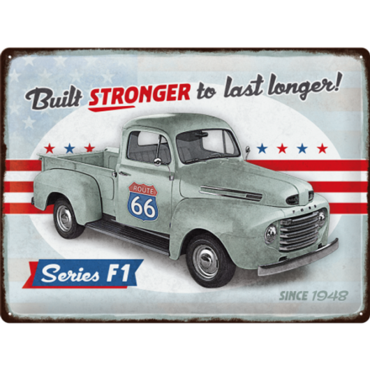 Ford Series F1 (Storlek: 30 x 40 cm.)