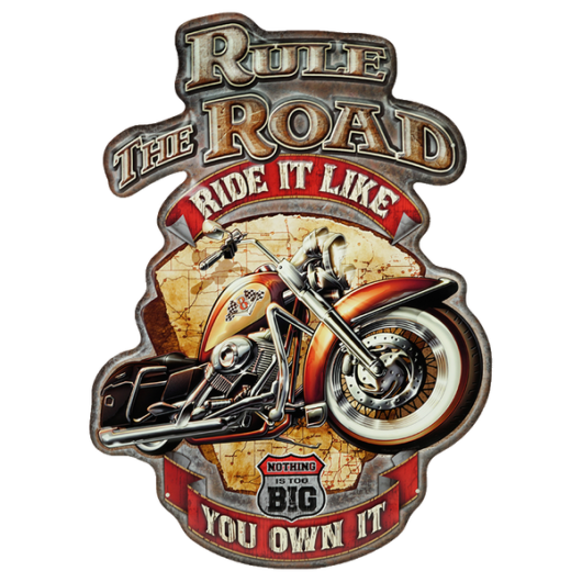 Rule The Road (40 x 53 cm)
