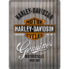 Harley-Davidson, genuine motorcycles since 1903 (30x40 cm)