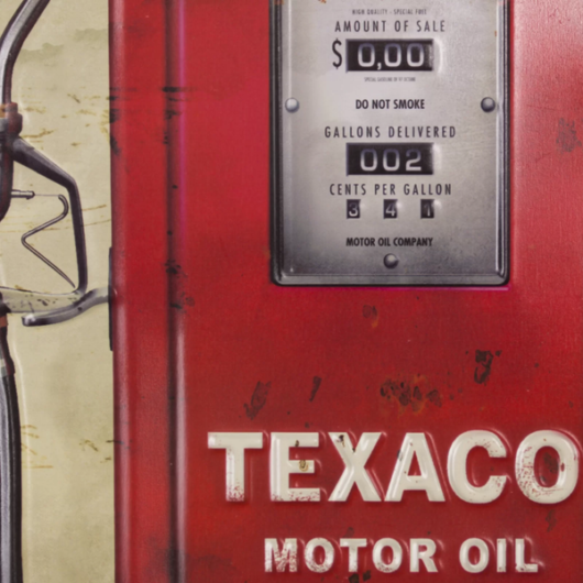 Texaco Vintage Gas Pump (60x26cm) - Bild 2
